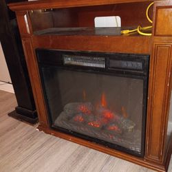 Electric Fireplace And Entertainment Center 