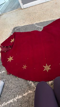 Velvet Christmas Tree skirt