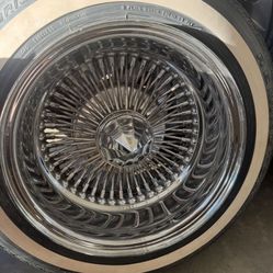 13”s wire wheels 