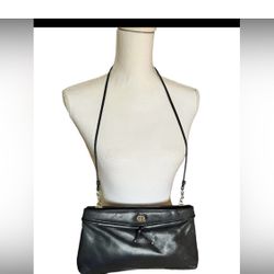 Vintage Aigner Leather Crossbody Purse