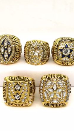 Dallas Cowboys Football 🏈 Rings Set Of 5 🎁 Special