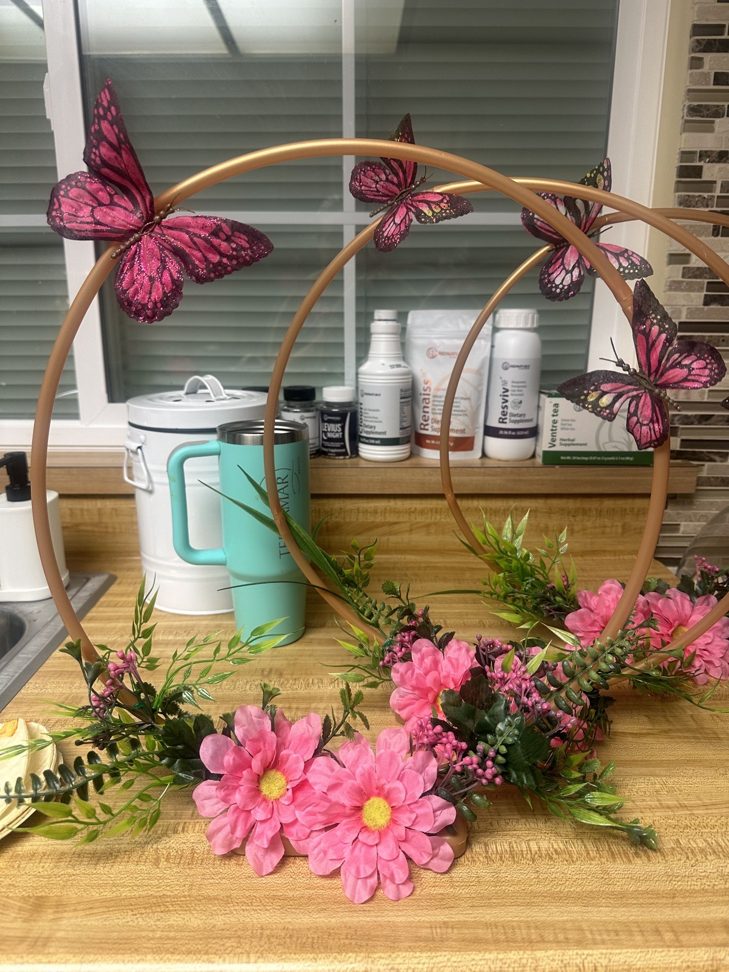 Pink Centerpiece