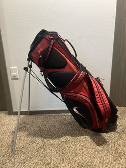 Vintage Nike Xtreme Sport II Stand Bag w/ ESPN Logo & Rain Hood