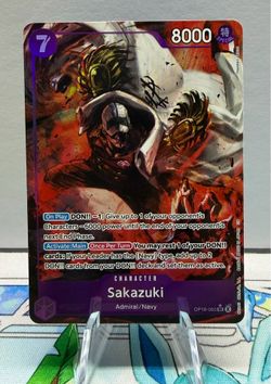One piece: Sakazuki OP16-065 SR (Alternate art)