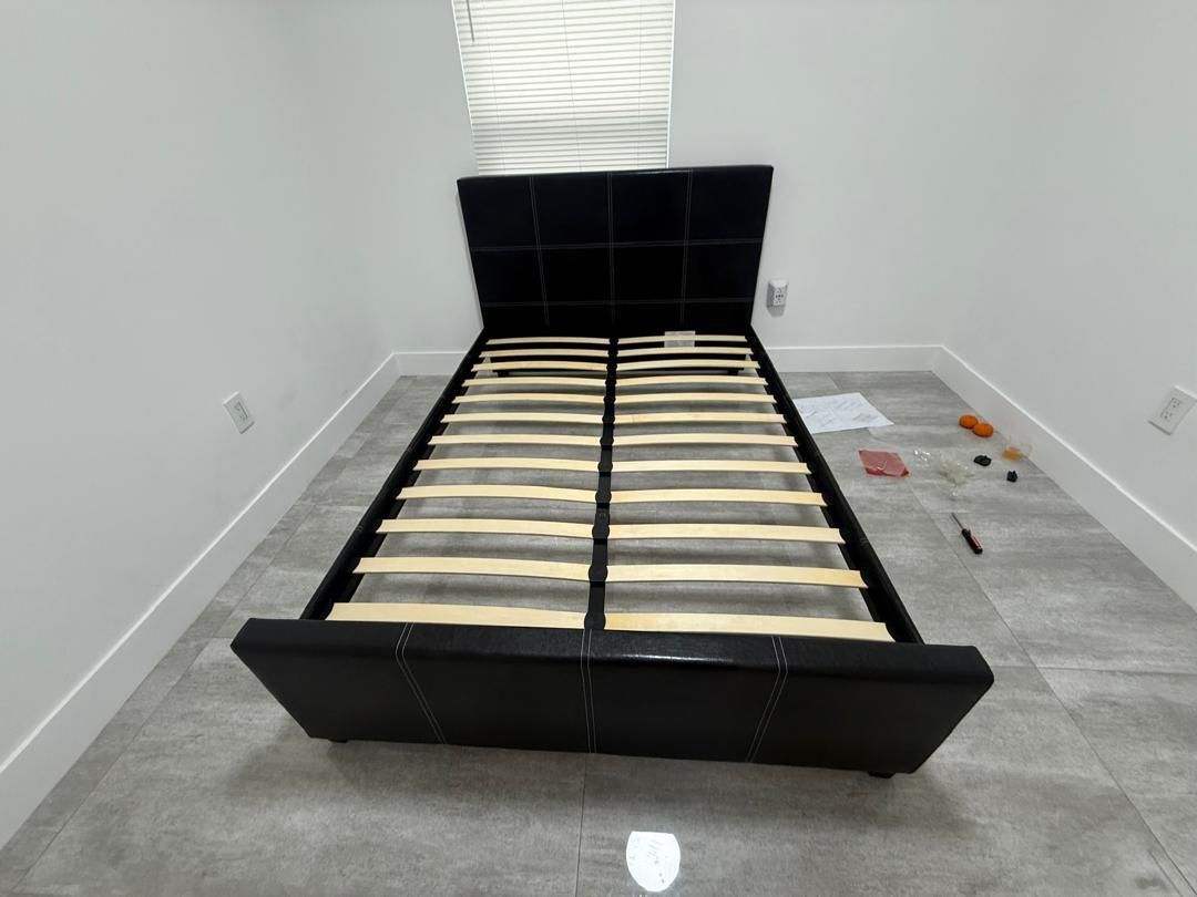 NEW BED FRAME FULL SIZE BLACK