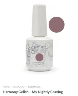 Harmony Gelish Gel Nail - My Nightly Craving 15ml
