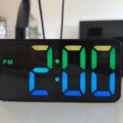 LED Desk Clock