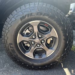 Rims + Tires From Jeep JT 