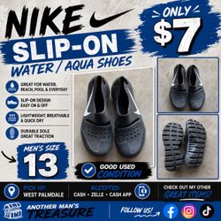 💦 NIKE SLIP-ON WATER / AQUA SHOES — ONLY $7! 💦