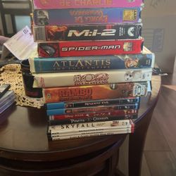 Movies DVD/VHS/Blu-ray’s 