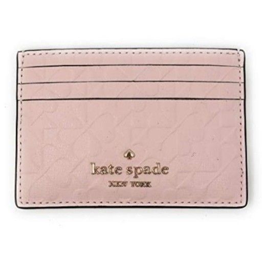 Kate Spade Embossed Small Slim Card Case