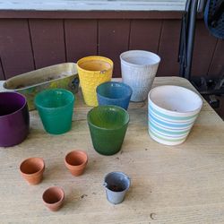Garden Pots (Variety Of Colors, Sizes, Styles) 