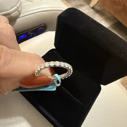 Moissanite Diamond Ring