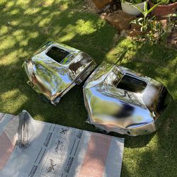 Chrome Bumper Ends For Toyota Tundra
