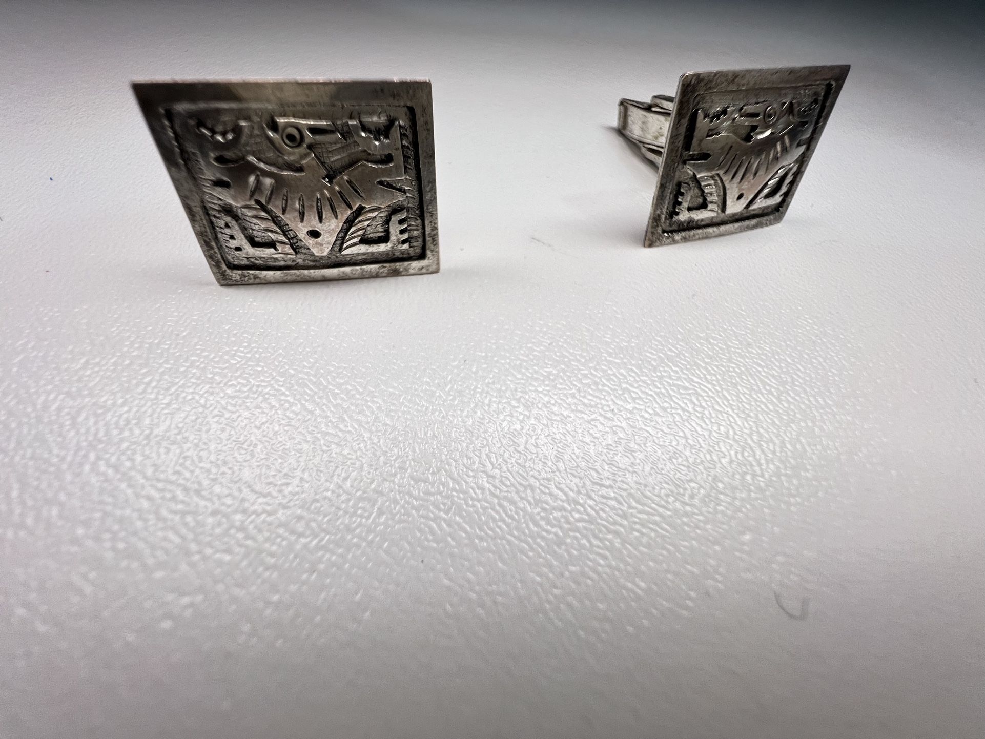Cufflinks 900 Ecuador vintage !