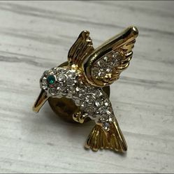 Vtg Hummingbird  Lapel Pin