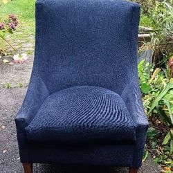 Modern Blue Accent Chair