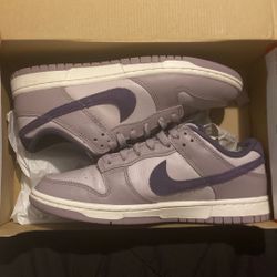 Purple Nike Dunks Low Size 8.5