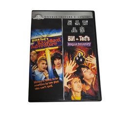 Bill and Ted's Double Feature Set Bluray DVD Bogus Journey + Excellent Adventure