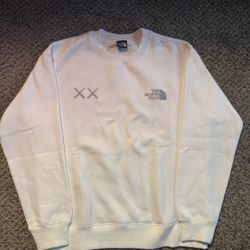 Kaws X North Face Sweatshirt Cardigan