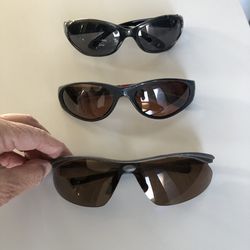 3 Pairs Of Sunglasses. Like New.