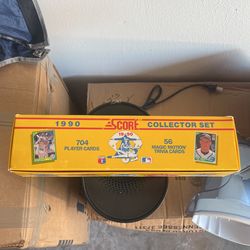 1990 Score Collector Set With Magic Motion Trivia Cards