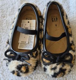 Children's Leopard print Mary Jane