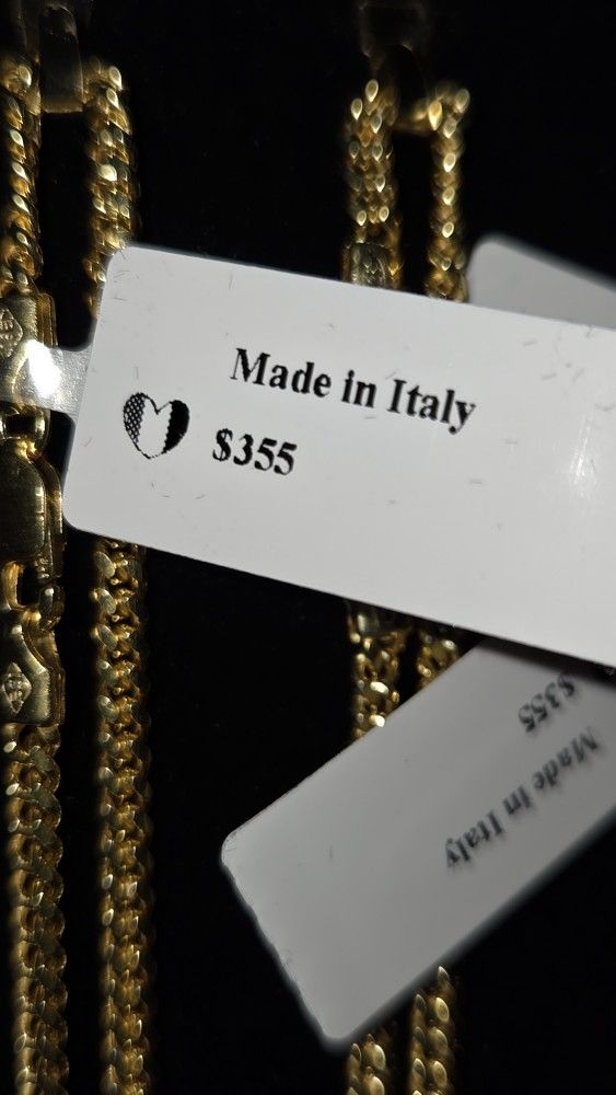 Solid 14k Gold Over Sterling Silver 925
