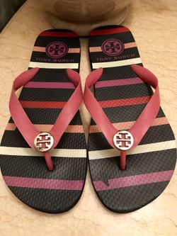 Tory Burch flip flops size 7
