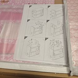 New Doll House. Needs Assembly, Includes  Furniture
