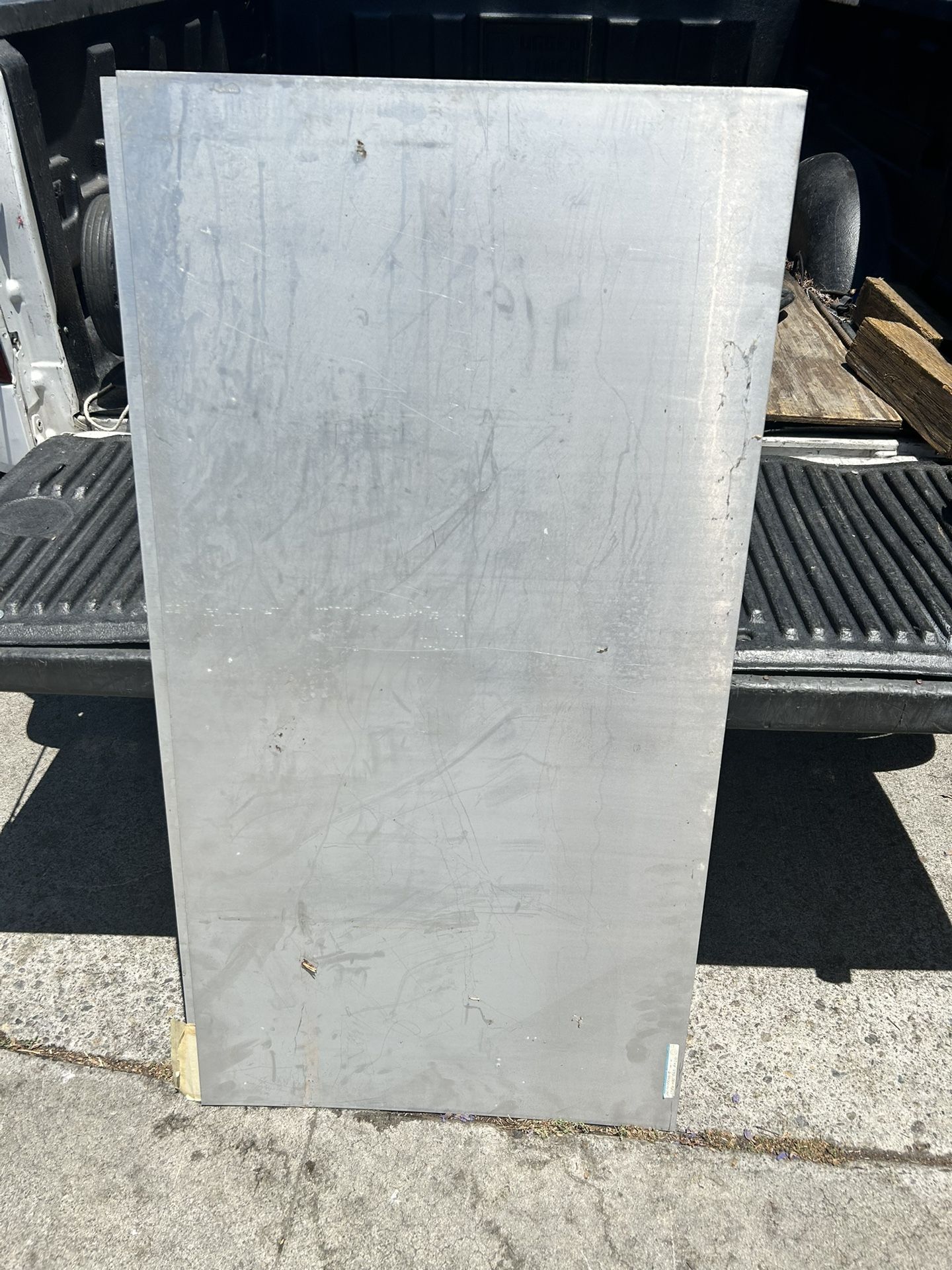 Sheet Aluminum Dim 48”x25”x.063