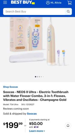 Woman's Electric Toothbrush