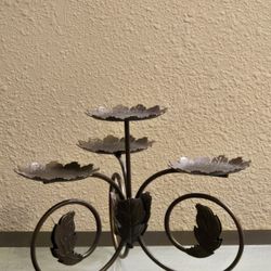 PartyLite New Leaf Viking Multi Tiered Candle Holder