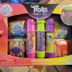 Trolls Chalk Set