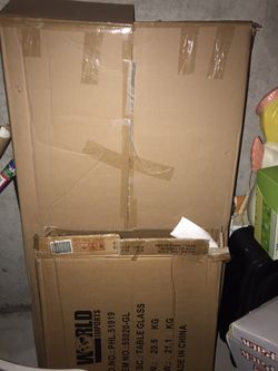 1 end table a long table never used that’s y I didn’t put it together