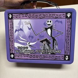 The Nightmare Before Christmas Metal Lunchbox