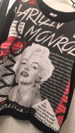 Marilyn Monroe crew sweatshirt XL