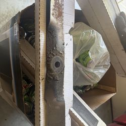 John Deere used lawn tractor blades