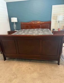 Cal King Sleigh Bed