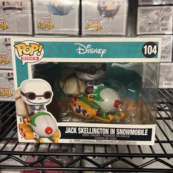 Funko - Jack skellington In Snowmobile 