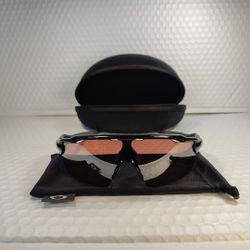 Oakley Radar EV Sunglasses Black Frame w/ Prizm Lenses Case Included
