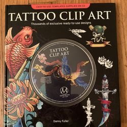Tatoo Clip Art Book + CD 