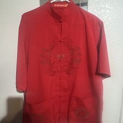 Chinese Tradicional Men’s Size XXL Used Once
