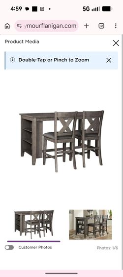 Nash 3-pc. Counter-Height Dining Set - $250