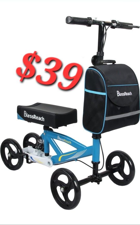 BlessReach Economy Knee Scooter Steerable Knee Walker for Foot Injuries