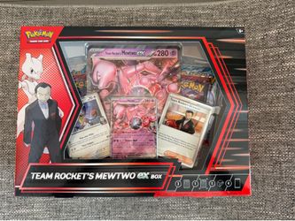 Pokemon Team Rocket's Mewtwo EX Box