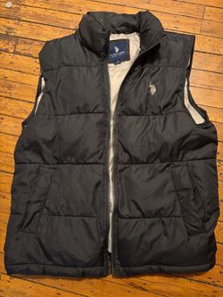 U.S. Polo Assn. Black Puffer Vest