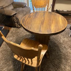Table And 2 Chairs 