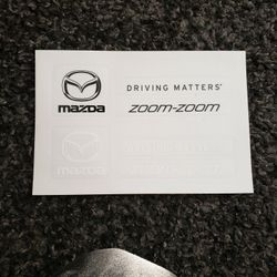 Mazda Sticker Decals