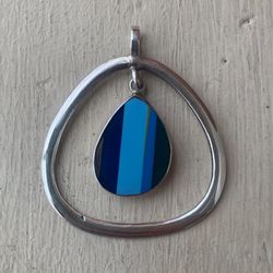 Upcycled Surfboard Resin Pendant 